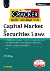 Taxmann Cracker Combo Papers 5 to 7 (CMSL, EC & IPL, & Tax) Set of 3 Books for CS Executive