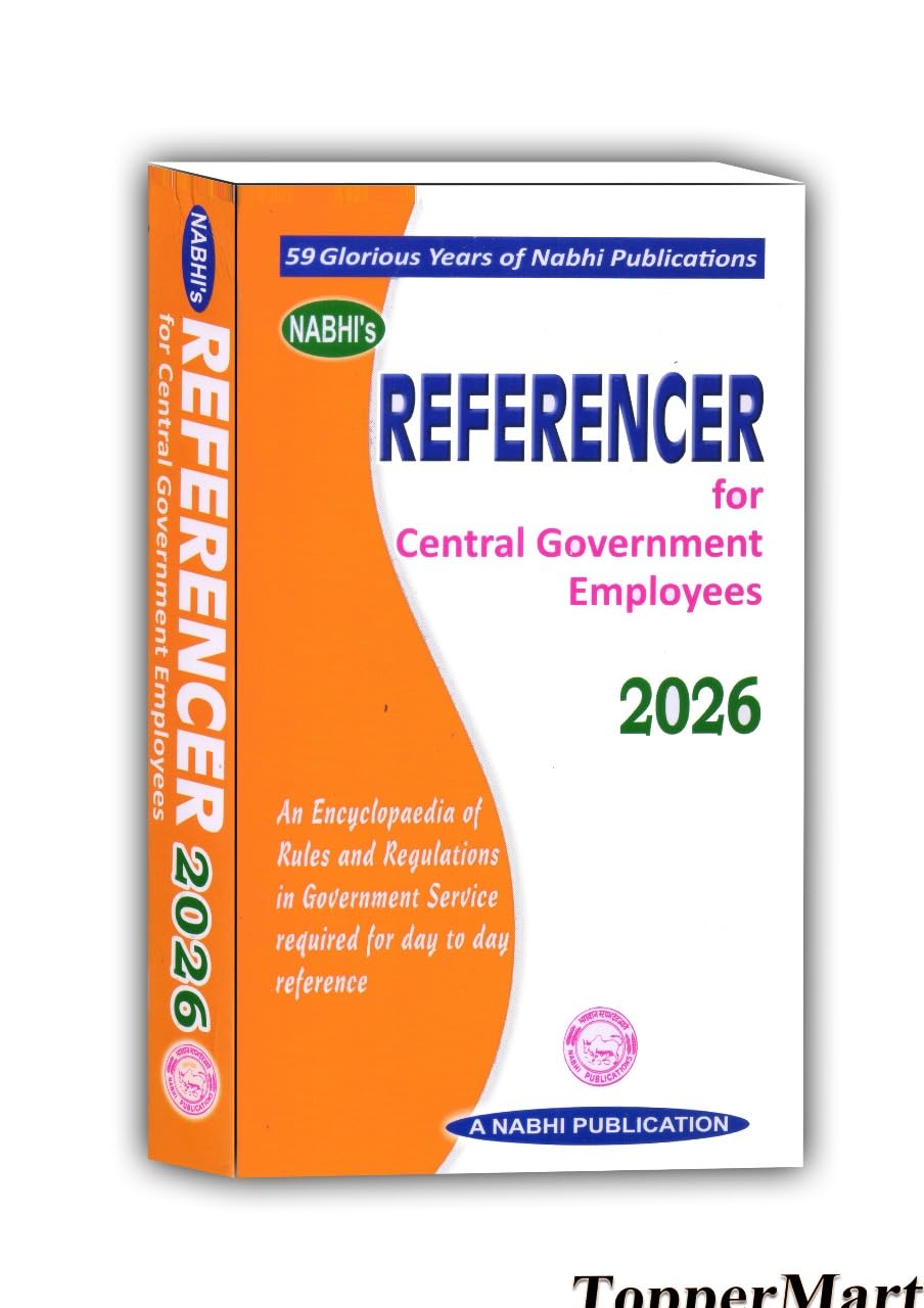 Referencer for Central Government Employees By Nabhi Publication