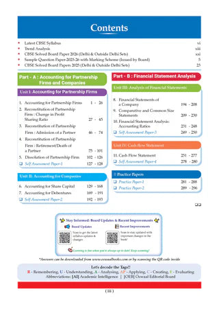 CBSE Question Bank for Class 12 - Accountancy Book - Chapterwise and Topicwise Solved Papers For 2027 Exam By Oswaal Books