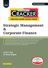 Taxmann Cracker Combo - Papers 5 & 6 CRACKER Series SMCF and CRVI (Set of 2 Books) for CS Professional by N.S. Zad, Divya Bajpai