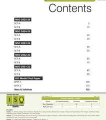 ISO Class-3 Olympiad Previous Years Papers (PYP - Set A and B) Science Book by MTG Learning
