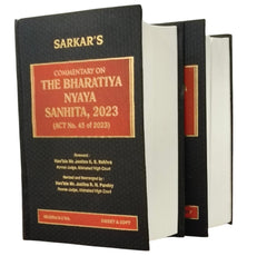Sweet & Soft and Sarkar’s Commentary on The Bharatiya Nyaya Sanhita 2023 Books (Set of 2 Volumes) by Justice R.N. Pandey