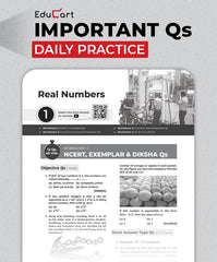 Educart One-shot CBSE Class 10 Question Bank Mathematics (Standard) Book