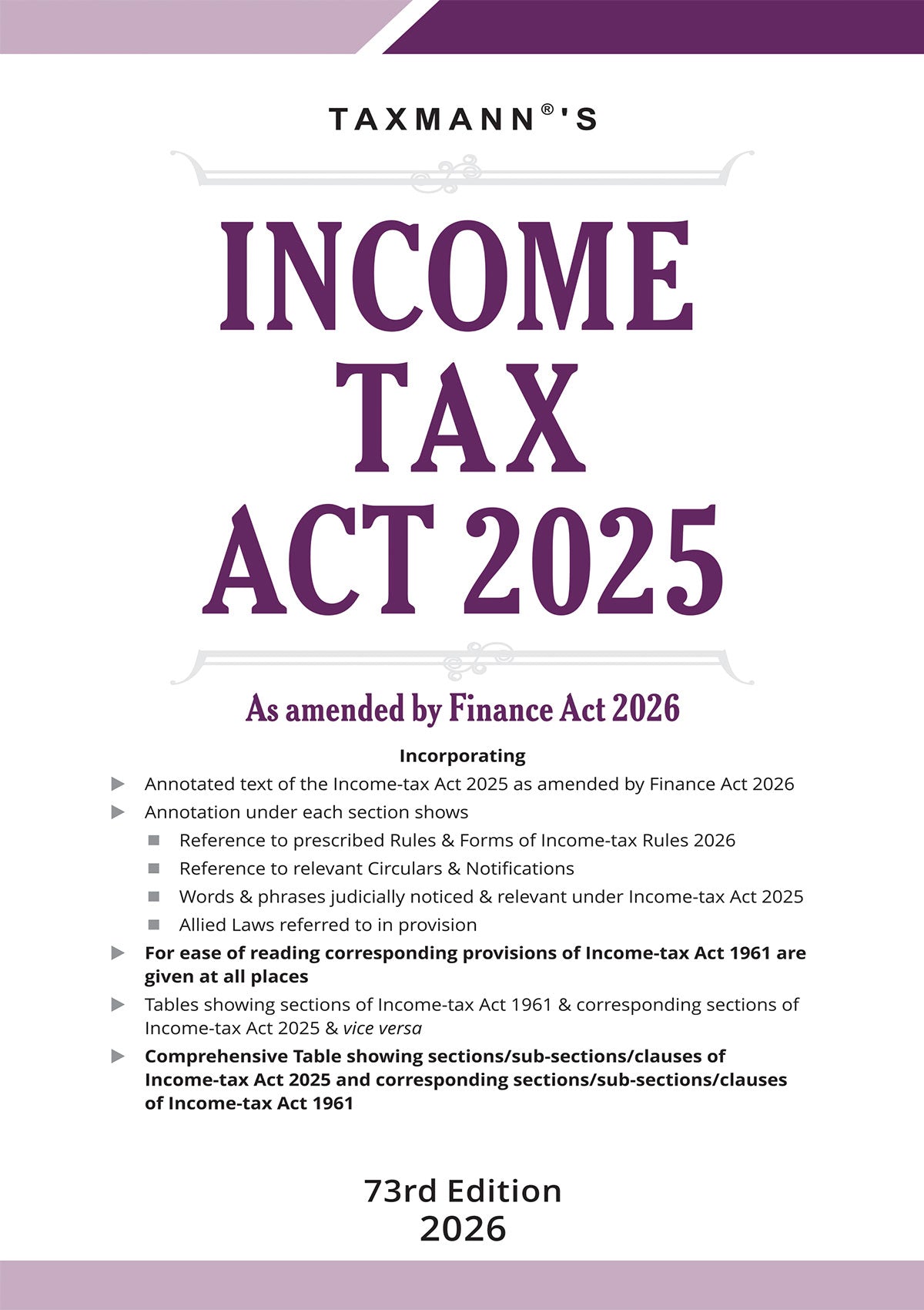ESSENTIALS COMBO for Direct Taxes – Income-Tax Act 2025, Income-Tax Rules 2026 and Direct Taxes Ready Reckoner - Finance Act 2026 Edition By Taxmann