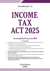 ESSENTIALS COMBO for Direct Taxes – Income-Tax Act 2025, Income-Tax Rules 2026 and Direct Taxes Ready Reckoner - Finance Act 2026 Edition By Taxmann