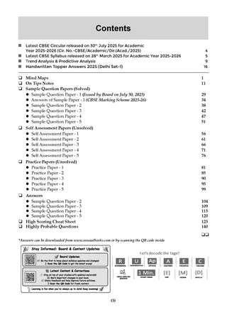 CBSE 15 Sample Question Papers Class 12 Sociology (for Board Exam) Book By Oswaal