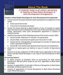 Taxmann's Taxation of Real Estate Developers and Joint Development Arrangements with Accounting Aspects book by Raj K. Agarwal and Rakesh Gupta