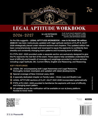 Legal Aptitude Workbook for Law Entrances (UG & PG) - Book By Pearson