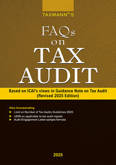 Taxmann's TAX AUDIT Combo (ICAI Aligned) – Tax Audit (Commentary) & FAQs on Tax Audit (ICAI Guidance Note Aligned) Set of 2 Books By Srinivasan Anand G., Taxmann's Editorial Board