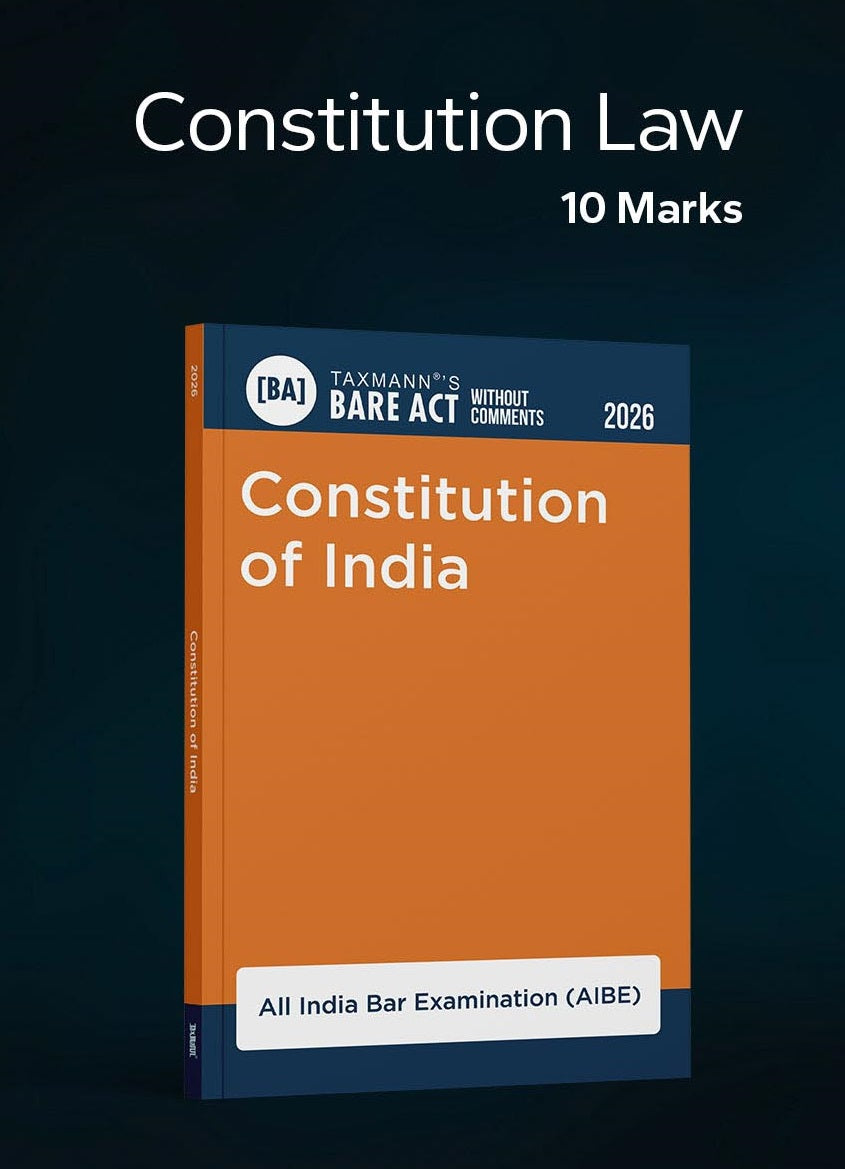 AIBE-XXI - ESSENTIALS SCORE COMBO (Designed to Cover - 75 Marks) – Bare Acts without Comments with Uniform Section-wise Layout for Rapid Look-ups—Compact & Cost-effective (Set of 17 Bare Acts) Books By Taxmann