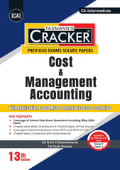 Taxmann Cracker Combo Papers 4 to 6 (CMA, Auditing, and FM SM) Set of 3 Books for CA Inter