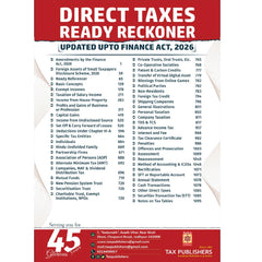 Direct Taxes Ready Reckoner - Book By Tax Publisher
