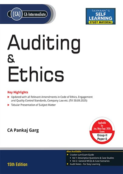 CA Inter Essentials Combo Audit (Study Material and Cracker) Set of 2 Books by Taxmann