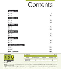 NSO Class-1 Olympiad Previous Years Papers (PYP - Set A and B) Science Book by MTG Learning