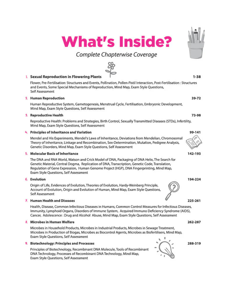 All in One Biology Class 12 for CBSE Exam - Book By Arihant Publication