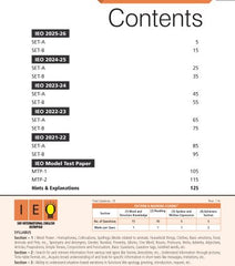 IEO Class-3 Olympiad Previous Years Papers (PYP - Set A and B) English Book by MTG Learning