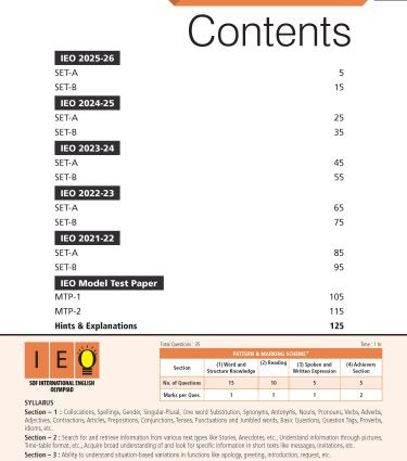 IEO Class-4 Olympiad Previous Years Papers (PYP - Set A and B) English - Book by MTG Learning