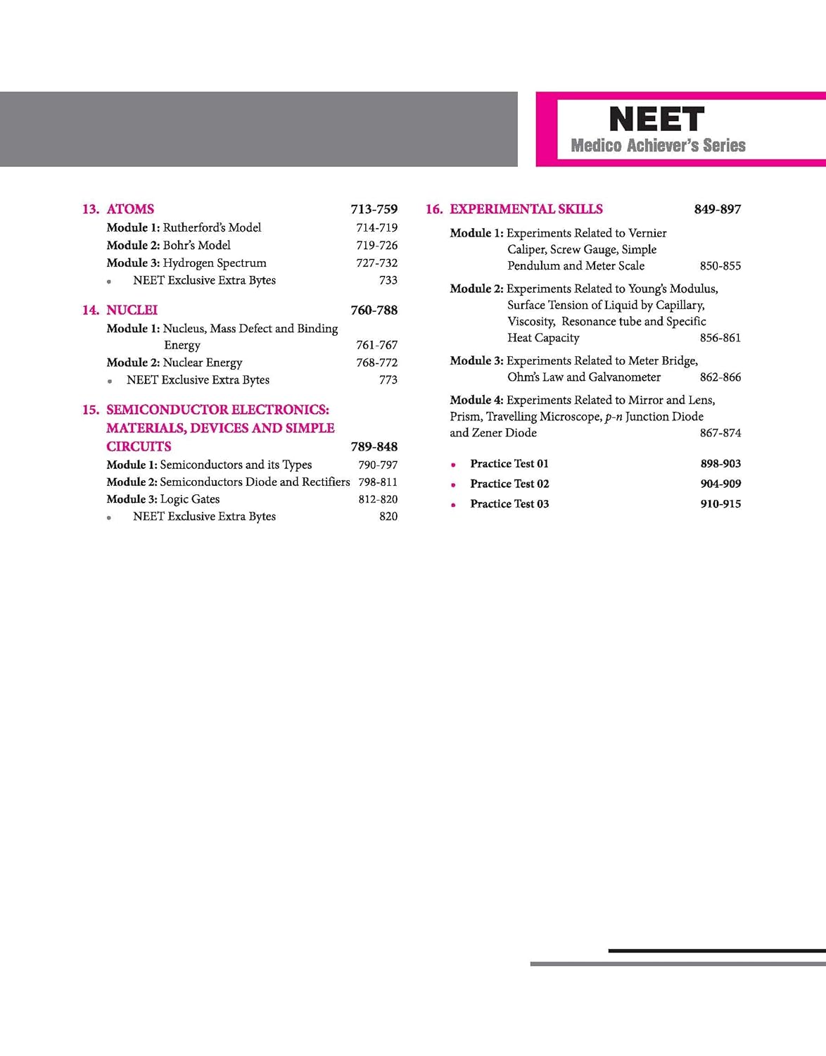 Arihant's Objective Physics Volume 2 for NEET (Medico Achiever’s Series) Book by DC Pandey