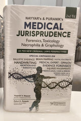 Whitesmann's Medical Jurisprudence Forensics, Toxicology, Necrophilia and Graphology (As Per New Criminal Laws Perspectives) - Book By Yogesh V Nayyar and Rahul R Puranik