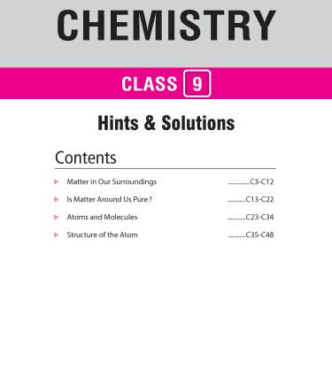 Foundation Course Chemistry Book for Class 9 by MTG Learning