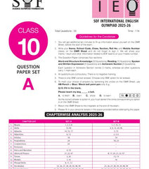 IEO Class-10 Olympiad Previous Years Papers (PYP - Set A and B) English with Sample OMR Sheet By MTG Learning