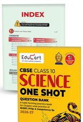 Educart One-shot CBSE Class 10 Question Bank Bundle Books - Science, Mathematics, Social Science and English