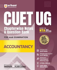 NTA CUET UG 2026 - Business Studies, Accountancy and Economics Books (Combo) - Chapter wise Notes and Question Bank By Arihant Publication