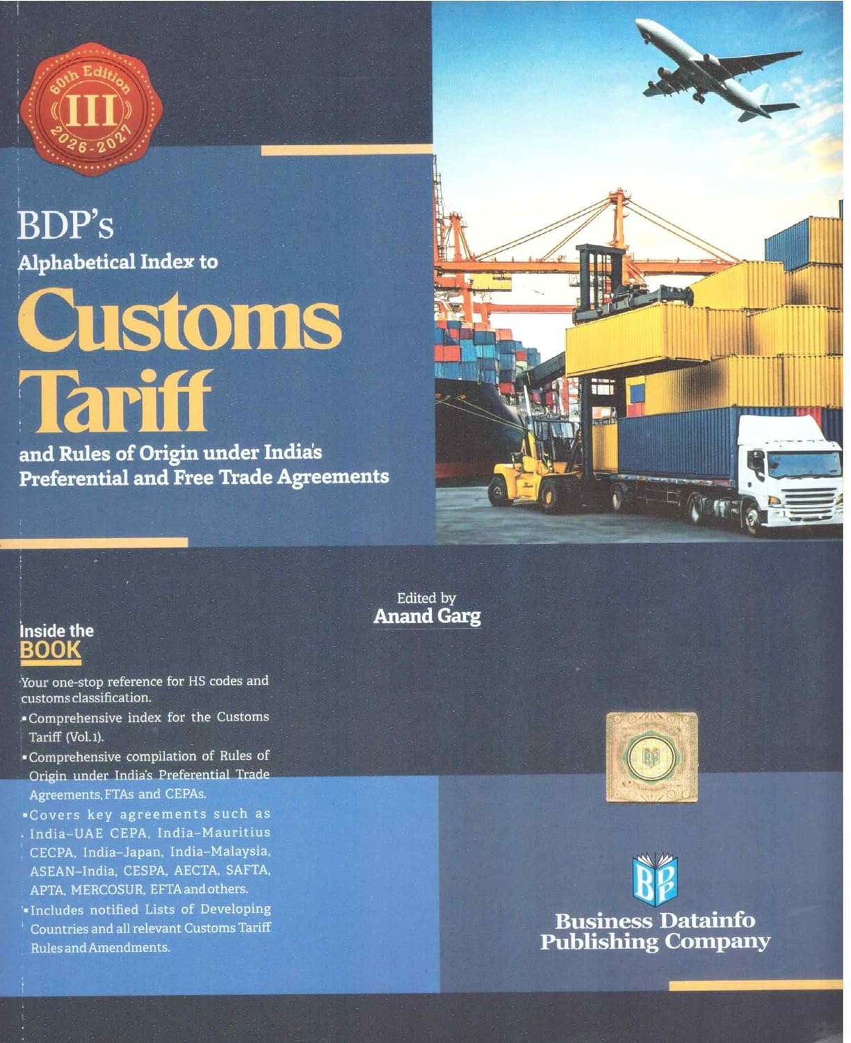 Customs Tariff with IGST and Foreign Trade Policy (Set of 3 Volumes) - Books By BDP
