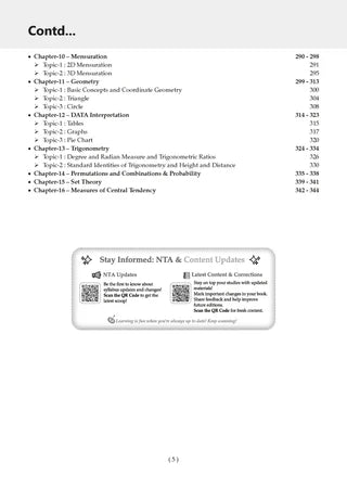 NTA CUET (UG) Question Bank - General Aptitude Test (English) Section III (Compulsory) Book By Oswaal Books
