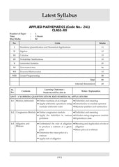 CBSE Question Bank for Class 12 - Applied Mathematics Book - Chapterwise and Topicwise Solved Papers For 2027 Exam By Oswaal Books