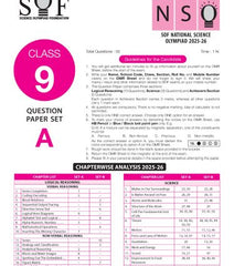 ISO Class-9 Olympiad Previous Years Papers (PYP) Science with Sample OMR Sheet - Book By MTG Learning