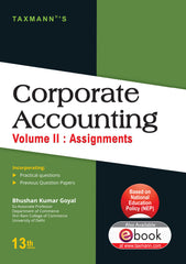 Corporate Accounting (Set of 2 Volumes) - Books by Taxmann