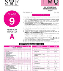IMO Class-9 Olympiad Previous Years Papers (PYP) Mathematics with Sample OMR Sheet - Book By MTG Learning
