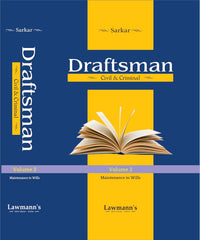 Lawmann's Draftsman (Civil & Criminal) Set of 2 Volumes - Books By Sanjeev Sarkar