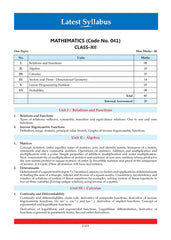 CBSE Question Bank for Class 12 - Mathematics Book - Chapterwise and Topicwise Solved Papers For 2027 Exam By Oswaal Books