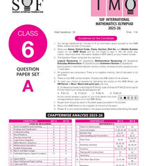 IMO Class-6 Olympiad Previous Years Papers (PYP) Mathematics with Sample OMR Sheet- Book by MTG Learning