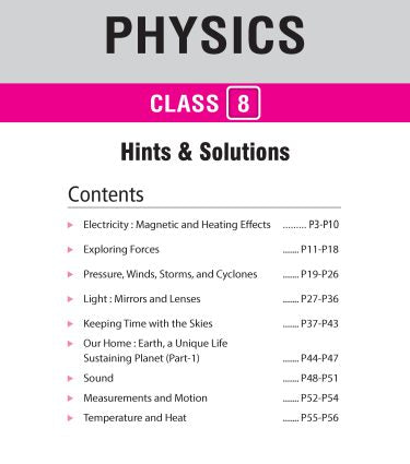 Foundation Course Physics Book for Class 8 by MTG Learning