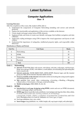 CBSE Question Bank for Class 10 Computer Applications, Chapterwise and Topicwise - Solved Papers (2017-2026) For 2027 Exam By Oswaal Books