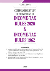 TRANSITION REFERENCE COMBO (Set of 2 Books) for Direct Taxes - Comparative Study of Income-Tax Act & Rules By Taxmann