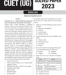 NTA CUET (UG) 10 Practice Test Papers English and Hindi Language (Section-1) By MTG Learning