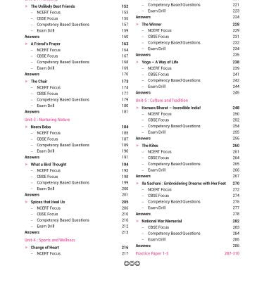 100 Percent NCERT & CBSE English Class 6 - Book By MTG Learning