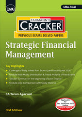 CMA Final Cracker Combo Group III – Papers 13 to 16 (CLE, SFM, DIT, and SCM) - Set of 4 Books By Taxmann