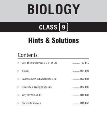 Foundation Course Biology Book for Class 9 by MTG Learning