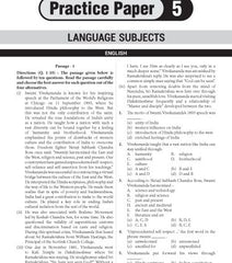 NTA CUET (UG) 10 Practice Test Papers For All Domain (Section – 1, 2 and 3) English and Hindi, Physics, Chemistry, Biology, Mathematics and General Test By MTG Learning