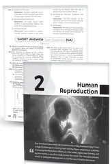 Educart's CBSE Class 12 Biology Question Bank (Chapter-wise PYQs, MCQs, Case-Based Qs, Assertion Reason & Notes) Book