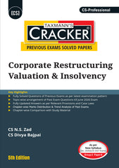 Taxmann Cracker Combo - Papers 5 & 6 CRACKER Series SMCF and CRVI (Set of 2 Books) for CS Professional by N.S. Zad, Divya Bajpai