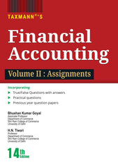 Taxmann's Financial Accounting (Volume I and Volume II) - Books by Bhushan Kumar Goyal and H.N. Tiwari - BuyTestSeries.in
