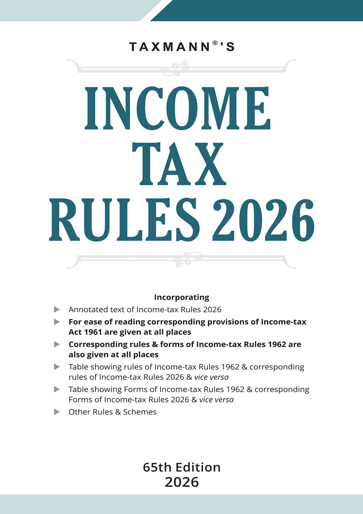 ESSENTIALS COMBO for Direct Taxes – Income-Tax Act 2025, Income-Tax Rules 2026 and Direct Taxes Ready Reckoner - Finance Act 2026 Edition By Taxmann