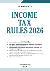 ESSENTIALS COMBO for Direct Taxes – Income-Tax Act 2025, Income-Tax Rules 2026 and Direct Taxes Ready Reckoner - Finance Act 2026 Edition By Taxmann