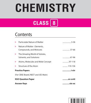 Foundation Course Class 8 - Physics, Chemistry, Mathematics and Biology (Set of 4 Books) By MTG Learning